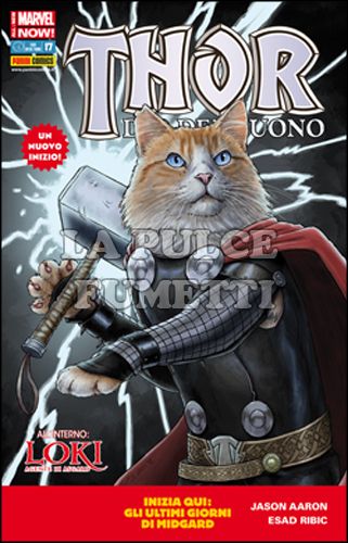 THOR #   187 - THOR, DIO DEL TUONO 17 - COVER ANIMAL - ALL-NEW MARVEL NOW!